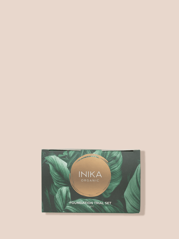 INIKA Organic Foundation Tester Set contents photo