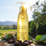 The Jojoba Company Jojoba Activating Cleansing Oil with jojoba leaves and seeds
