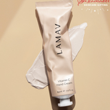 LAMAV Vitamin C Hand Cream tube in hand