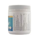 Back of the Herbs of Gold Magnesium Powder High Strength tub showing ingredients