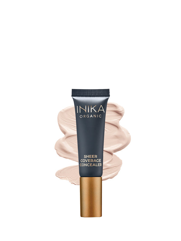 INIKA Organic Sheer Coverage Concealer in shade Porcelain