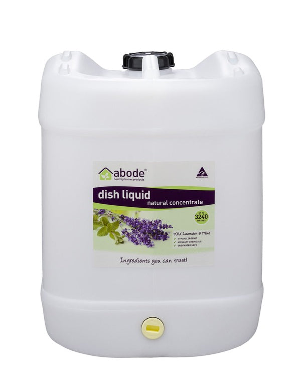 Abode Dishwashing Liquid Lavender and Mint 15 l pack shot