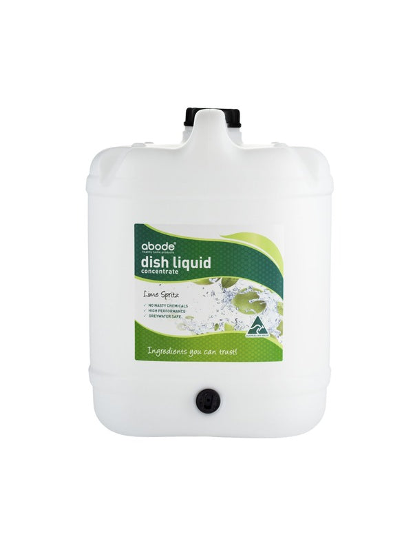 Abode Dishwashing Liquid Lime Spritz 15 l pack shot