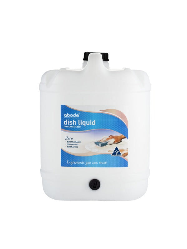 Abode Dishwashing Liquid Zero 15 litre pack shot