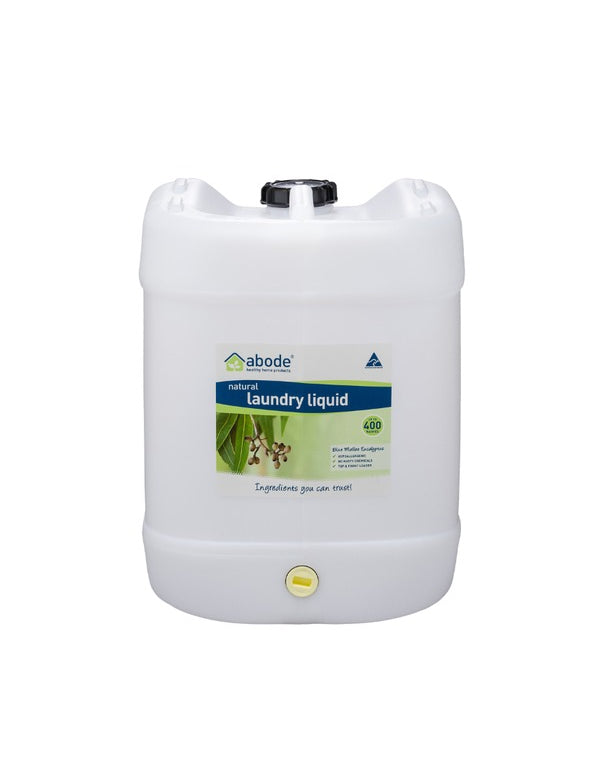 Abode Laundry Liquid Eucalyptus 15 L pack shot