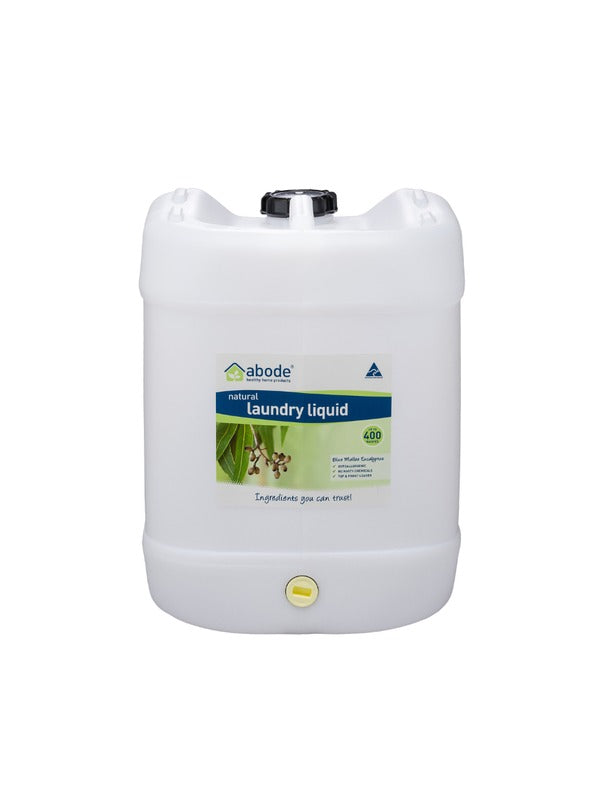 Abode Laundry Liquid Eucalyptus 15 L pack shot