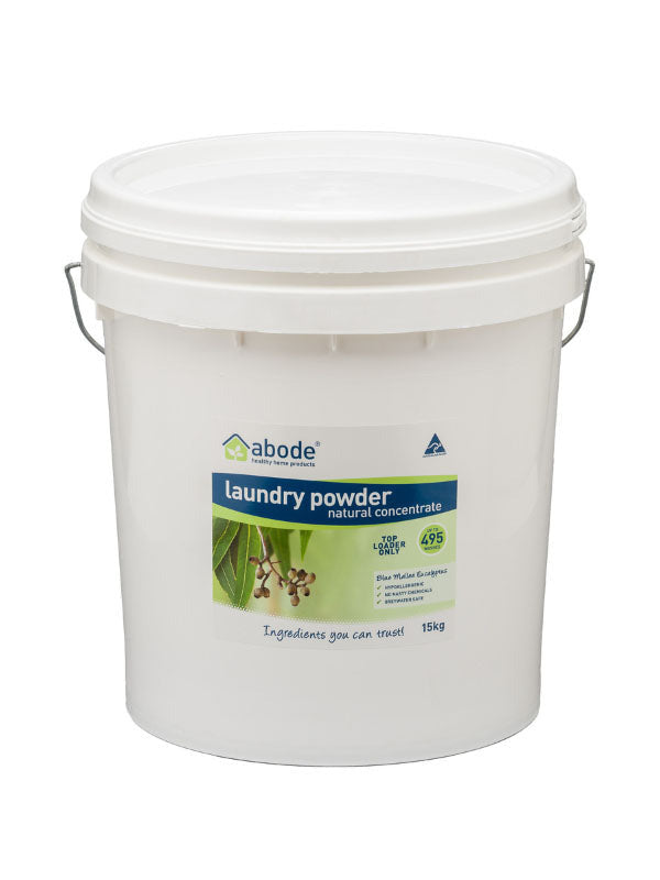 Abode Laundry Powder Eucalyptus 15kg pack shot