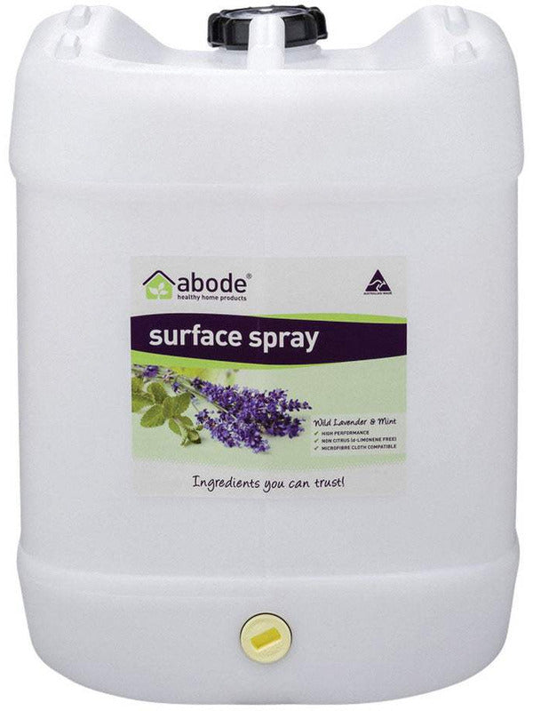 Abode Surface Spray Lavender and Mint 15 litre pack shot
