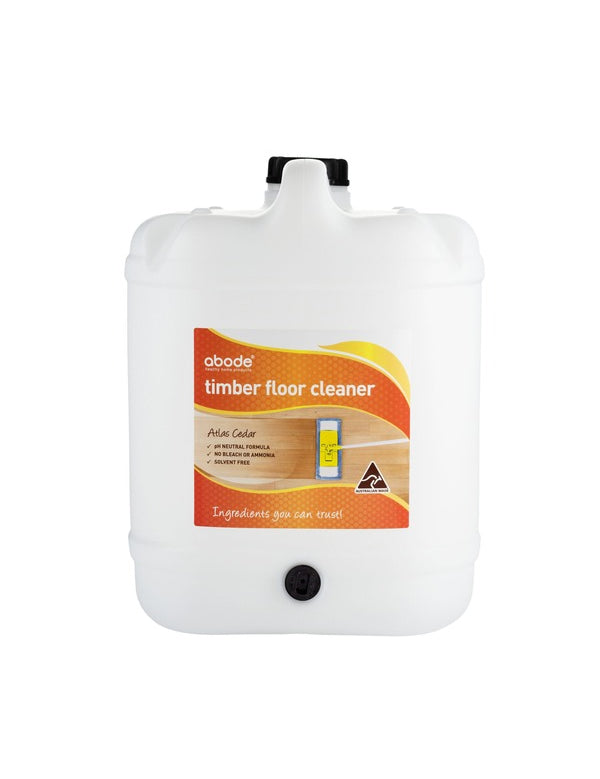Abode Timber Floor Cleaner Atlas Cedar 15 L pack shot
