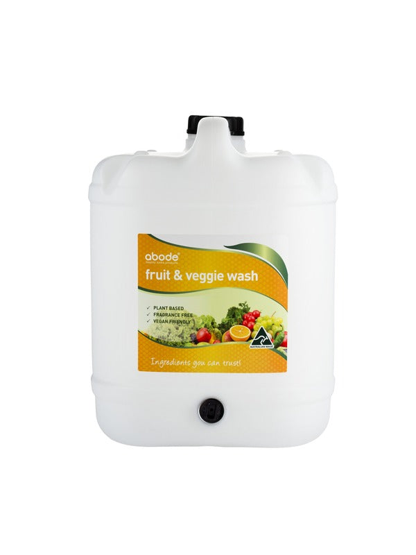 Abode Fruit and Vegetable Wash 15 L pack shot