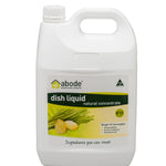 Abode Dishwashing Liquid Ginger and Lemongrass 4 litre pack shot