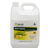 Abode Dishwashing Liquid Ginger and Lemongrass 4 litre pack shot