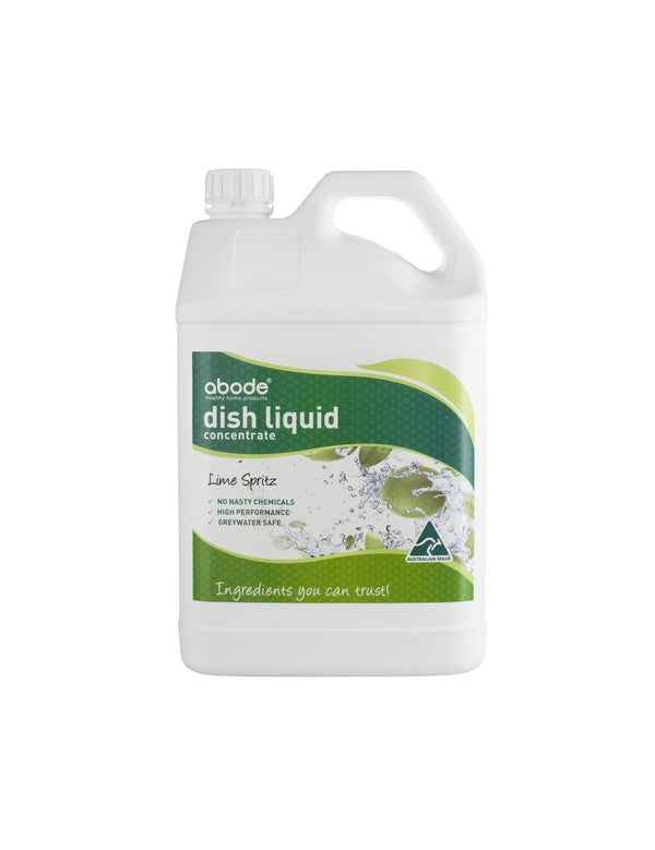 Abode Dishwashing Liquid Lime Spritz 4 l pack shot