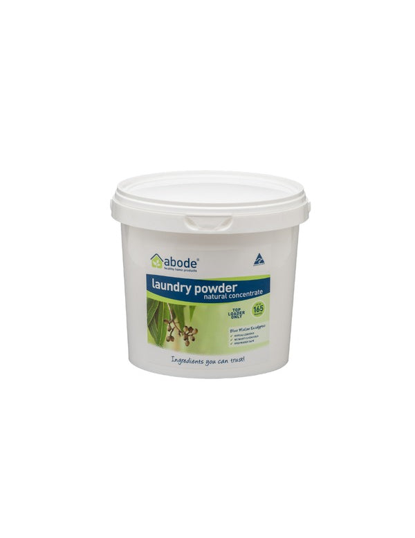 Abode Front & Top Loader Laundry Powder Eucalyptus 4 Kg pack shot