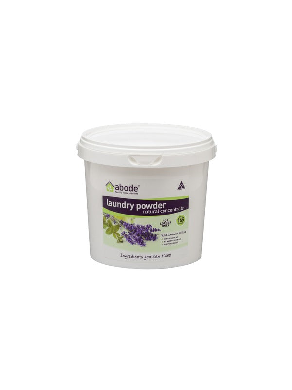 Abode Front & Top Loader Laundry Powder Lavender & Mint 4 Kg pack shot