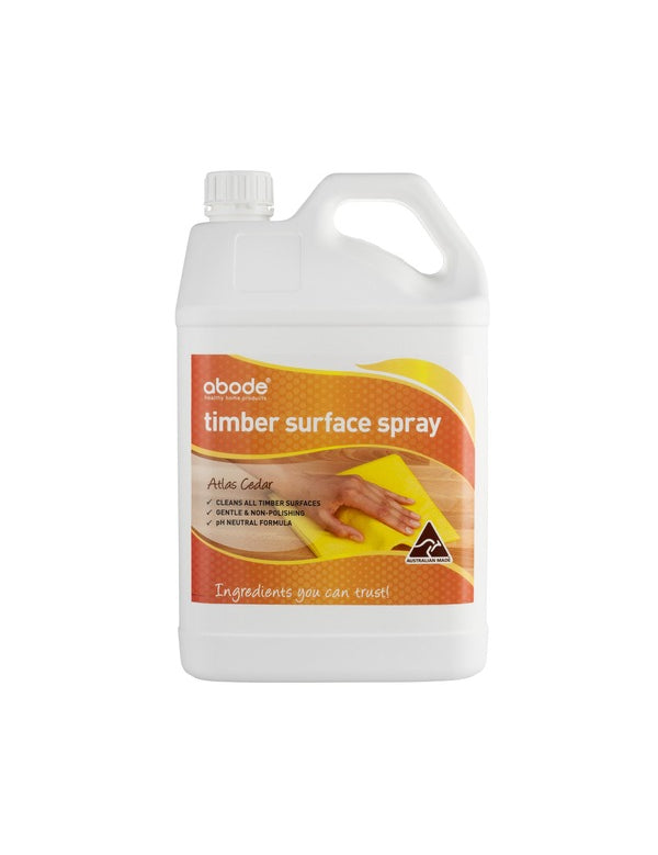 Abode Timber Surface Cleaner Atlas Cedar 4 L pack shot
