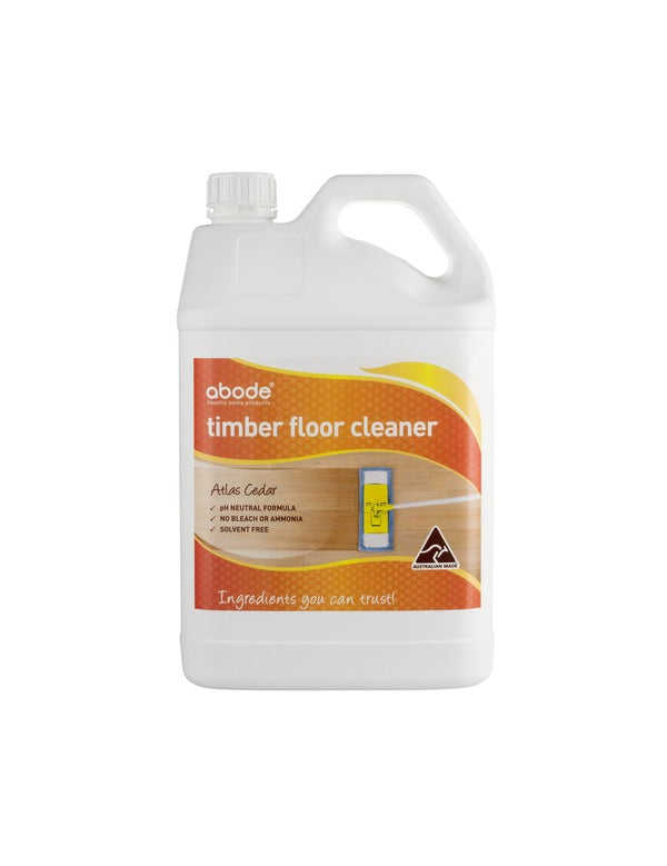 Abode Timber Floor Cleaner Atlas Cedar 4 L pack shot