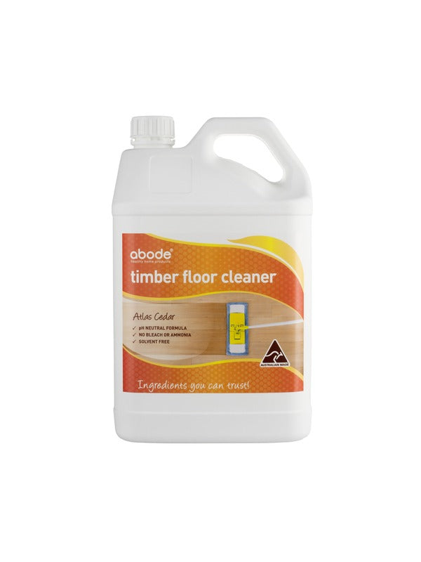 Abode Timber Floor Cleaner Atlas Cedar 4 L pack shot