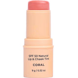 Avocado Zinc SPF50 Natural Lip & Cheek Tint - Coral