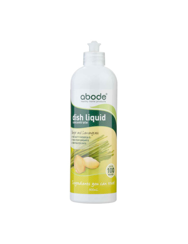 Abode Dishwashing Liquid Ginger and Lemongrass 500ml