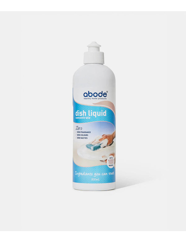 Abode Dishwashing Liquid Zero Fragrance Free 500ml