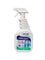 A white spray bottle labeled Abode Natural Window Cleaner 750ml, with green accents and a window graphic. The bottle promises streak-free cleaning and trustworthy ingredients for spotless, clear windows.