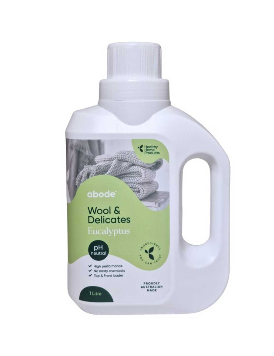Abode Wool & Delicates Eucalyptus, natural cleaning product