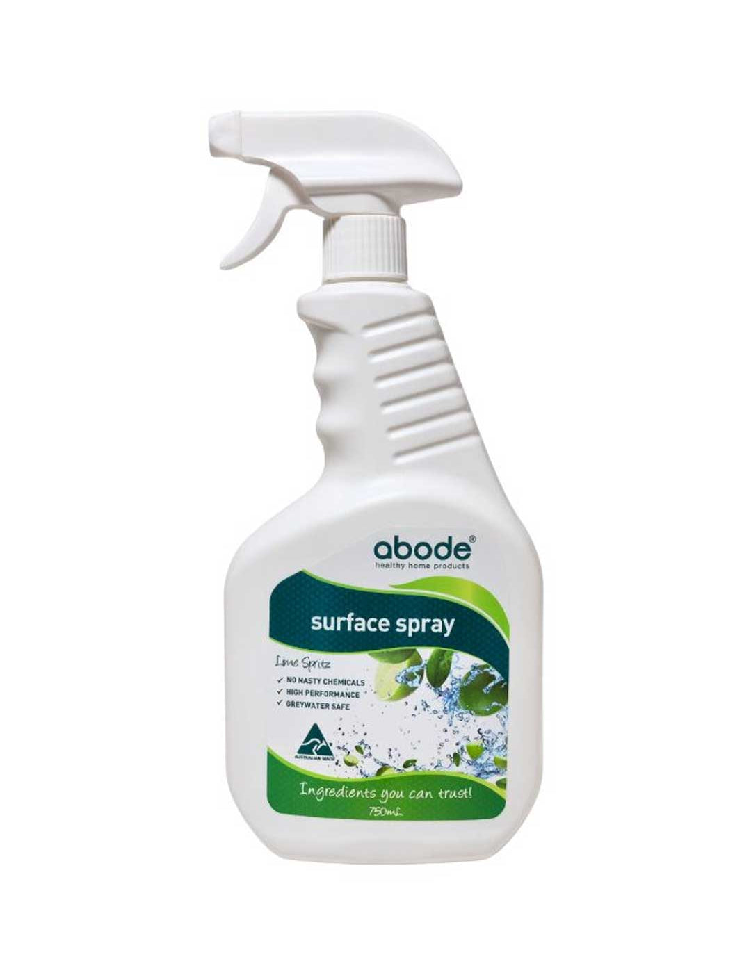 Abode Surface Cleaner Lime Spritz, natural cleaning product