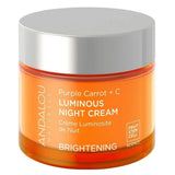 Andalou Brightening Purple Carrot + Vitamin C Luminous Night Cream 50g