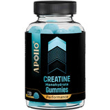 Apollo Creatine Monohydrate Gummies Blueberry 120 Gummies