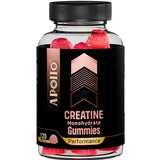 Apollo Creatine Monohydrate Gummies Watermelon 120 Gummies