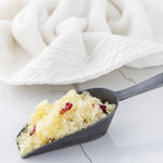 Scoop of Vanessa Megan Love Scrub Sea Salt and Rose Petal