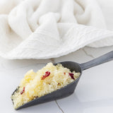 Scoop of Vanessa Megan Love Scrub Sea Salt and Rose Petal