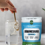 Botanika Blends Magnesium Citrate mixed into water