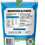 Botanika Blends Magnesium Glycinate back label with nutrition information and directions