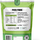 Botanika Blends PHGG Fibre back label with nutrition information and directions