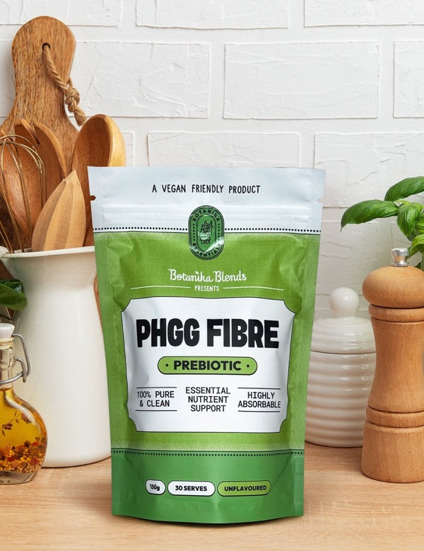 Botanika Blends PHGG Fibre in a kitchen setting