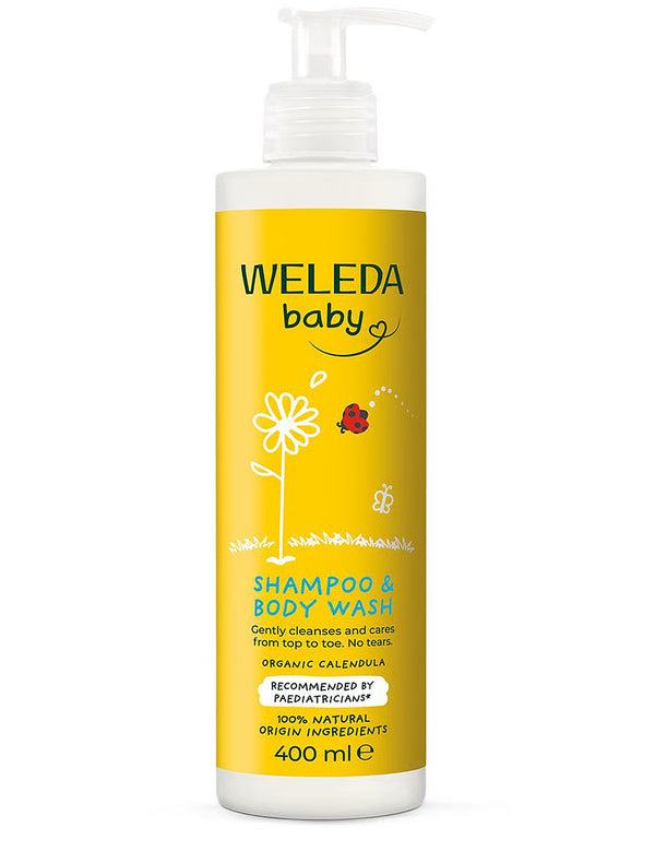 Weleda Calendula Shampoo & Body Wash Baby 400ml