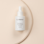 LAMAV Bakuchiol Booster bottle on a neutral background