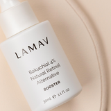 LAMAV Bakuchiol Booster label close up