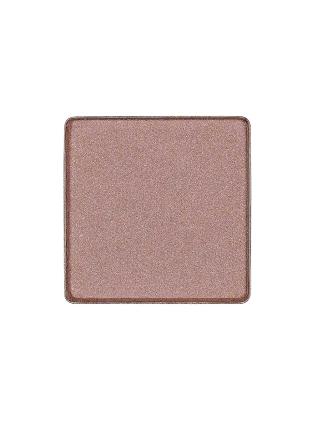 A single pan of Benecos Beauty ID Palette Eyeshadow Refills 1.5g in shimmery taupe, talc-free and smooth—ideal for adding to your customizable eyeshadow palette.