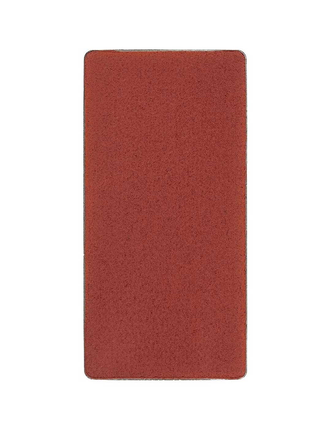 A rectangular pan of Benecos Beauty ID Palette Lip & Cheek Refill - Aperitif Kiss 3g, in a matte, raspberry-red shade with smooth, rounded corners, is shown against a plain white background.