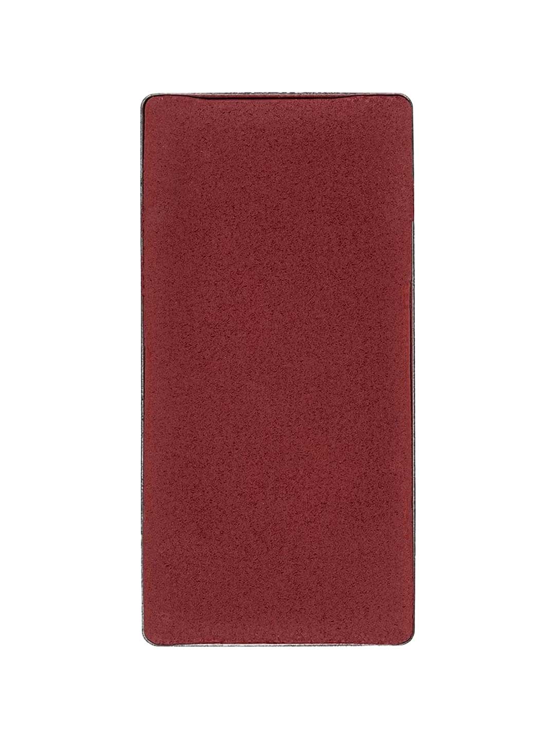 A rectangular pan of Benecos Beauty ID Palette Lip & Cheek Refill - Velvet Rose 3g, filled with matte maroon powder for organic lip and cheek tinting, is shown against a white background.