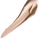 A smooth swatch of light beige Benecos BB Cream 30ml in Porcelain on a white background, ideal for creating a flawless look with natural beauty balm benefits.