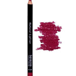A Benecos Natural Lipliners 1.13g pencil in a rich berry shade, shown with a swatch of the color beside it and the word "Berry" below.