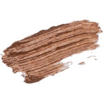 A brown brushstroke on white evokes the natural, effortless look of Benecos Eyebrow Gel 3ml, with uneven edges and visible bristle marks adding texture.