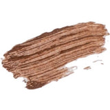 A brown brushstroke on white evokes the natural, effortless look of Benecos Eyebrow Gel 3ml, with uneven edges and visible bristle marks adding texture.