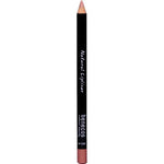 A Benecos Natural Lipliners 1.13g pencil, featuring a black body with a brownish-pink tip and white "Natural Lipliner" and "benecos" text, stands upright against a white background.