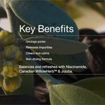 Key benefits panel for The Jojoba Company Citrus Gel Cleanser