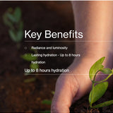 Key benefits panel for The Jojoba Company Illuminating Jojoba